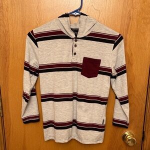 Youth Distortion Long Sleeve with Hood Size M 10/12